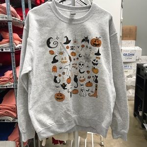 Halloween Sweatshirt , Ugly Halloween Sweatshirt